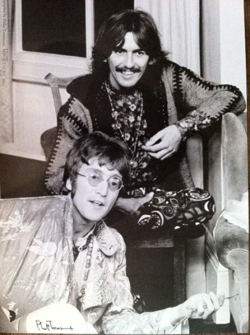 John Lennon & George Harrison